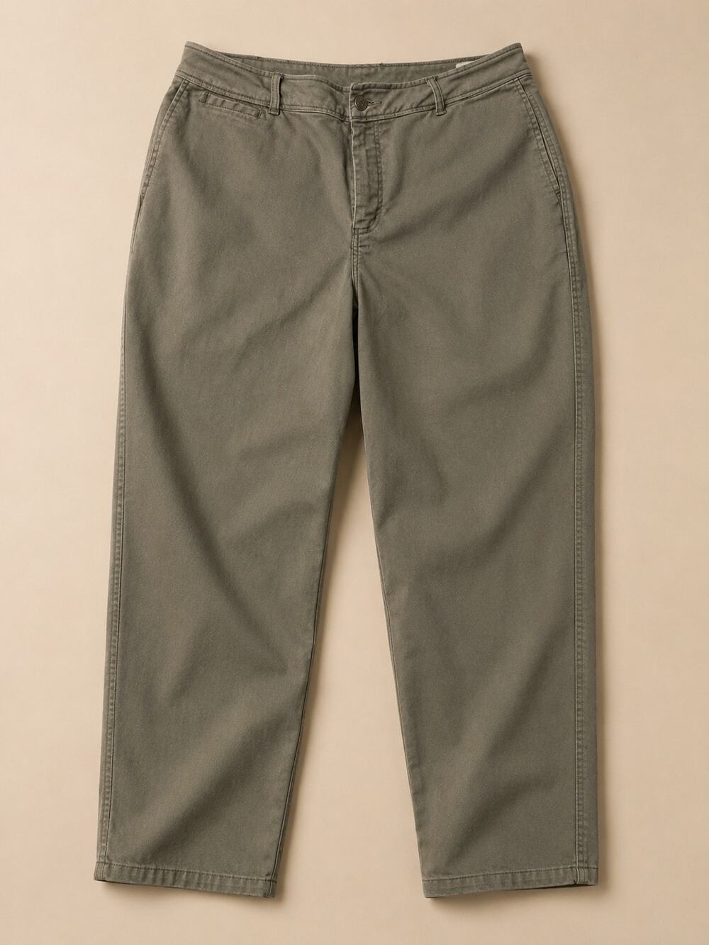 Market & Spruce Olive Green Ankle Pants Womens 20W Stretch Casual Career